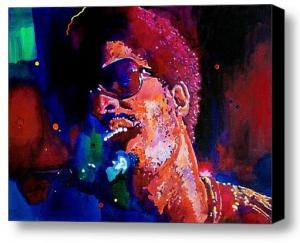 Thank you to an Art Collector from Melbourne Australia for buying a canvas print of STEVIE WONDER